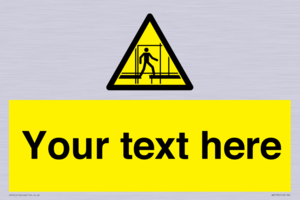 Custom Scaffold Incomplete Sign